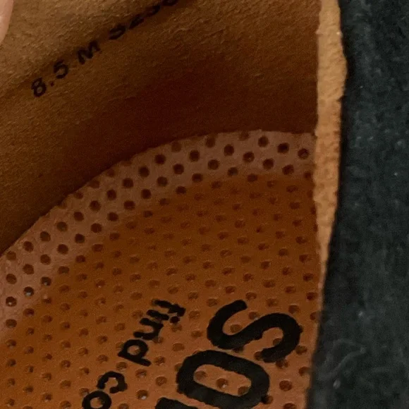 SoftWalk Walsh Black Suede Sli -On Loafers size 8.5.‎ Preppy,career,minimalist - Picture 15 of 15